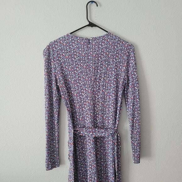 Tory Burch Geometric Scoop neck Multicolored Belted Dress - Picture 11 of 11